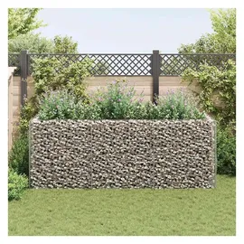 vidaXL Gabionen-Hochbeet 270 × 90 × 100 cm