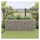 vidaXL Gabionen-Hochbeet 270 × 90 × 100 cm