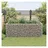 vidaXL Gabionen-Hochbeet 270 × 90 × 100 cm