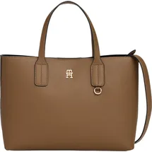 Tommy Hilfiger TH Icon Mini Tote Kunstleder Khaki