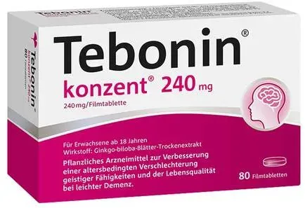 Preisvergleich Produktbild Tebonin® konzent® 240 mg Filmtabletten