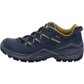 Lowa Sirkos Evo GTX LO Herren Stahlblau/Senf 40