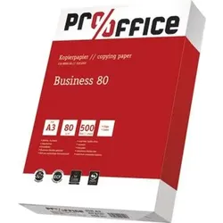 Papier Business, A3, 80g/m2, weiß,Pck=500Bl, für Inkjet, Laser, Kopie