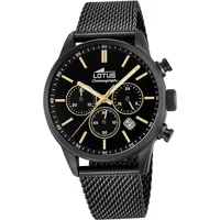 Lotus Herrenuhr Khrono Armbanduhr schwarz D2UL18700/2 - Schwarz
