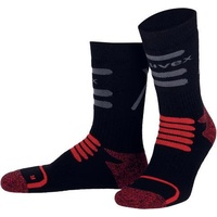Uvex Socken, Rot, Schwarz, (Einzelpack, 39 - 42)