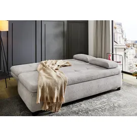 Jockenhöfer Schlafsofa Polyester 2-Sitzer Grau