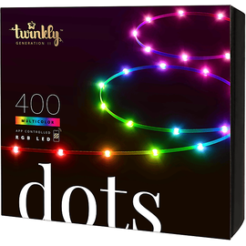 Twinkly Dots Lichterkette transparent 400x RGB TWD400STP-TEU