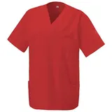 Exner Petguard EXNER Medizinischer Schlupf-Kasack, OP-Kasack, Unisex, für Krankenpflege, Altenpflege, Farbe rot, Größe XL - XL