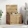vidaXL Aufbewahrungsbox Artisan-Eiche 60 x 42 x 46 cm 1-tlg. braun