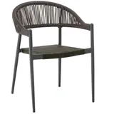 BIG Möbel GmbH Terrassenstuhl Elin braun | Gastrostuhl Outdoor stapelbar