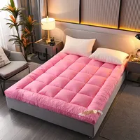 XYSQ Tatami Matratze Gästematratze Klappmatratze Weiche Komfort Bequem Und Langlebig Platzsparend Floor Lounger Schlafsofas (Color : Pink, Size : 180x200cm)