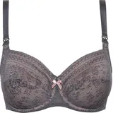 Anita Fleur Still-BH, Spitze, Zierschleife, für Damen, 408 ANTHRAZIT, 90J
