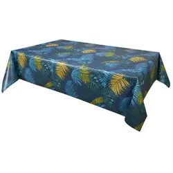 Habitable  Tischdecke BIPHIL - BLEU - 140X200 CM  in Blau, 140x200 cm