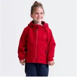 BMS Fleecejacke mit abnehmbarer Kapuze, rot 110