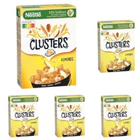 Nestlé Clusters Mandel, Cerealien für ein leckeres Frühstück mit knackigen Mandelblättchen, 5er Pack (1x325g)