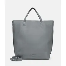 Liebeskind Berlin - Großer Shopper aus weichem Schafsleder - grau
