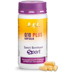Sanct Bernhard Sport Q10-Plus-Kapseln - 63 g