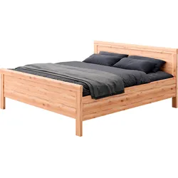Einzelbett PRIESS "Arnsberg", braun (astkernbuche), B:188cm L:208cm, Betten, Kinder-Einzelbett Bettgestell Jugendbett, Komfortliegehöhe