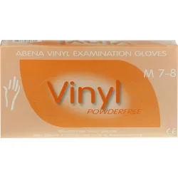 Vinyl Handschuhe puderfrei medium 100 St