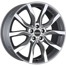 MAK Köln 9 x 18 5 x 130 ET44 ML66,45 Silber