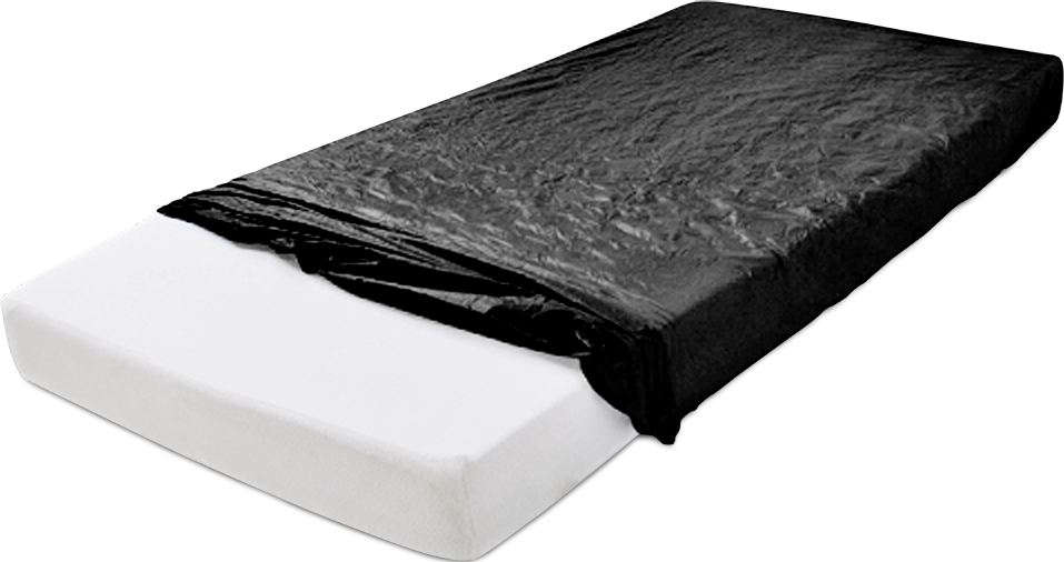 MaiMed Mattress Cover Einweg-Matratzenschoner 210 x 90 x 20 cm schwarz