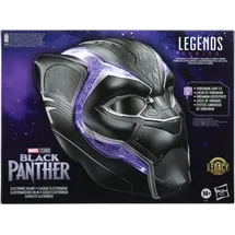 Hasbro Marvel Legends Series Black Panther elektronischer Premium Helm mit Lichtern und klappbaren Linsen, F3453,