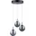 neuhaus pure E-Infinity 1-flg. 50 cm rund Metall Grau