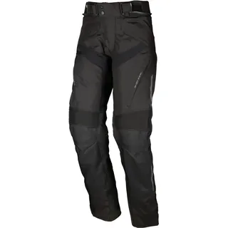 Modeka Clonic waterdichte motorfiets textiel broek, zwart, M Voorman