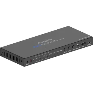 PURETOOLS - HDMI Switch - 48Gbps - 8K (60Hz 4:2:0) 12 bit, Audio De-Embedding und Signal Management