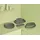 5Five Keepeat ovales Glasgericht mit Deckel 32 x 21 cm 1-tlg. grau