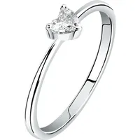 Live Diamond Ring silber 56