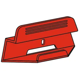 Parador Leistenclips für Sockelleiste SL4/SL18 rot