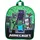 Minecraft Rucksack Kinder – Survival Mode Tasche 30cm | Grün