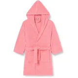 Playshoes Unisex Kinder Frottee-Bademantel Morgenmantel, Koralle, 110/116