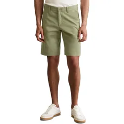 Shorts MARC O'POLO "Reso", Herren, Gr. 31, N-Gr, grün (olive), Twill, Obermaterial: 98% Baumwolle, 2% Elasthan, regular fit, Hosen, leichte Twill-Stoff für optimale Bewegungsfreiheit