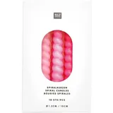 Rico Design Spiralkerzen 10 St. pink