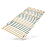 Lattenrost 7-Zonen 90x200 140x200 Rollrost Bettrost Lattenrahmen, FSC® 100 - 100 x 200 cm