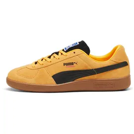 Puma Unisex Handball Indoor Court Shoe, Sun Stream Black-Caramel Latte, 47 EU