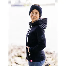 salzhaut HARMKEA Fleecejacke Navy L