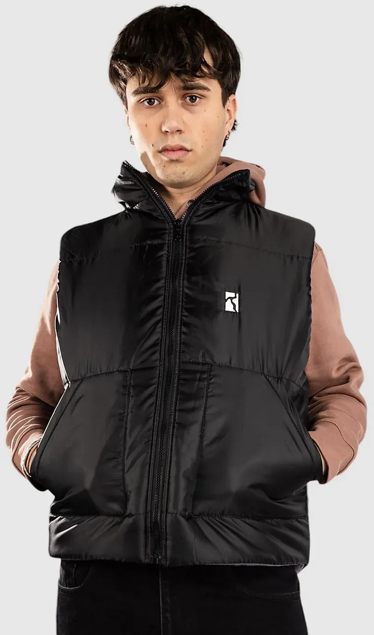 Poetic Collective Puffer Weste black Gr. L
