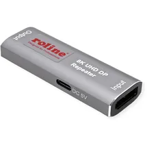 Roline DisplayPort Extender 8K60 10 m Grau