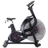 AsVIVA Crosstrainer Heimtrainer & Ergometer AsVIVA F1 Air-Bike Pro, Komfortsitz horizontal & vertikal verstellbar / Long-Live-Pedale