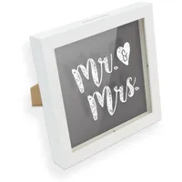 Itenga Spardose I Geldgeschenk I Hochzeit Mr. & Mrs.