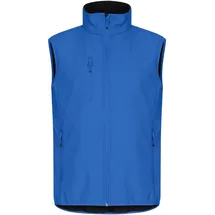 New Wave CLIQUE Classic Softshell Weste - royalblau L
