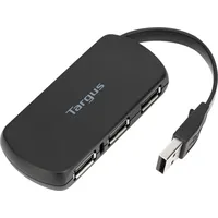 Targus USB-Hub, 4x USB-A 2.0, USB-A 2.0 [Stecker] (ACH114EU)