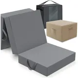 eloneo Klappmatratze 75 x 195 x 15 cm H2 Polyester 1 St