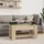 furnicato Couchtisch Höhenverstellbar Braun Eiche 101 x 49 x 52 cm