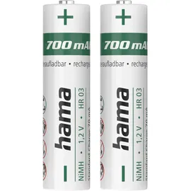 Hama NiMH Micro-Akku (2Stk.) Akku