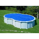 Gre Poolabdeckplane blau Kunststoff, 305x472 cm