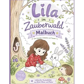 Independently published Lila im Zauberwald - Das Malbuch: Liebevolle Waldmotive zum Ausmalen, Entdecken und Träumen (Die kleinen Hüter der Erde)